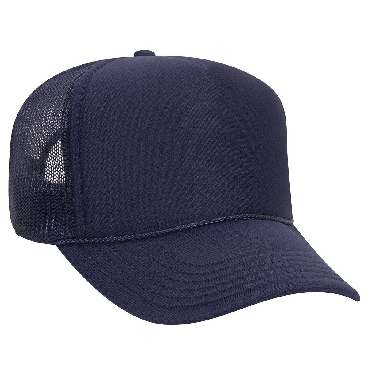 OTTO 32-467 5-Panel, Mid Profile Foam Trucker Hats, Mesh Back
