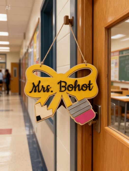 Teacher Welcome Sign