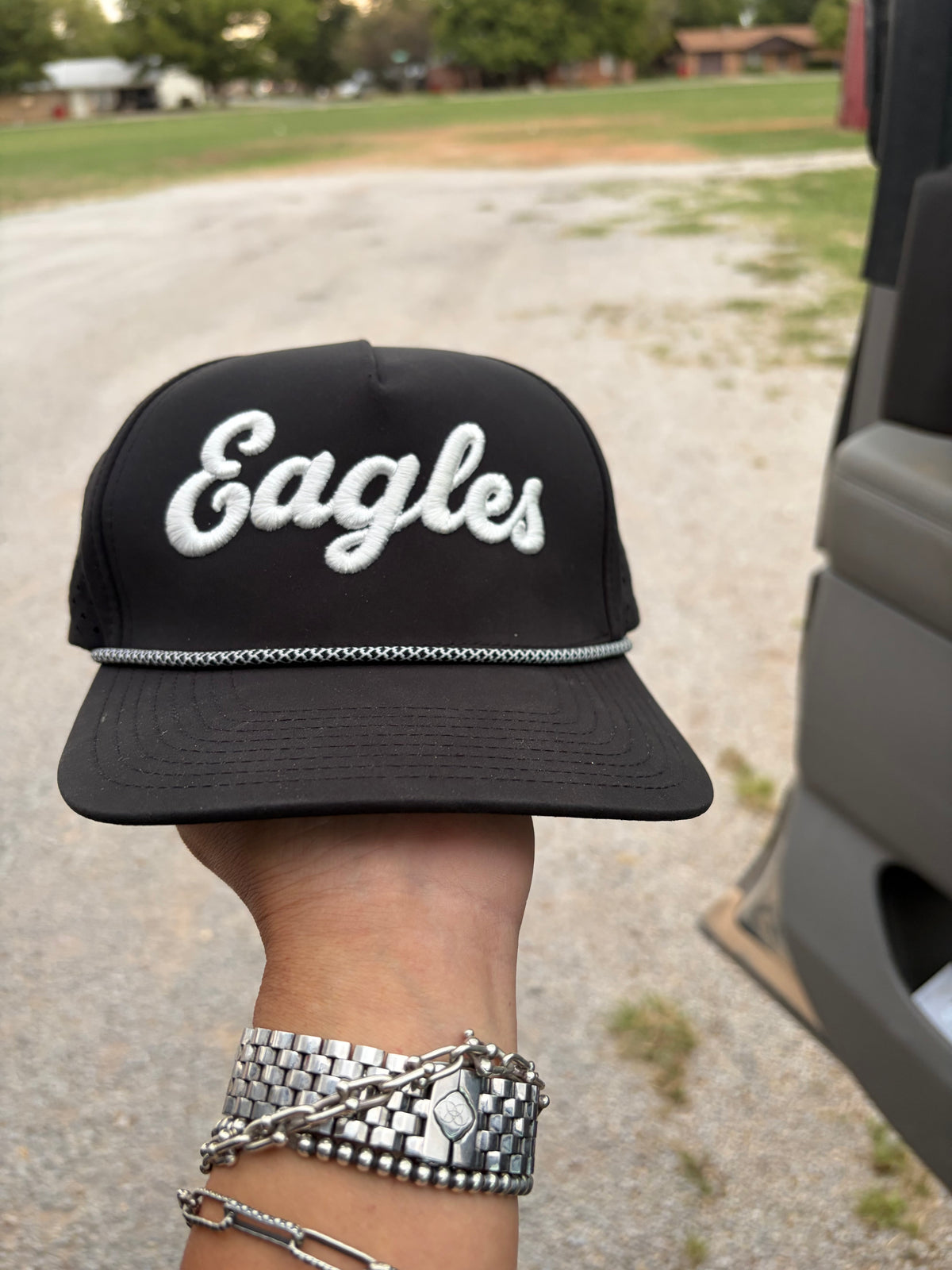 Eagles Puff Embroidery