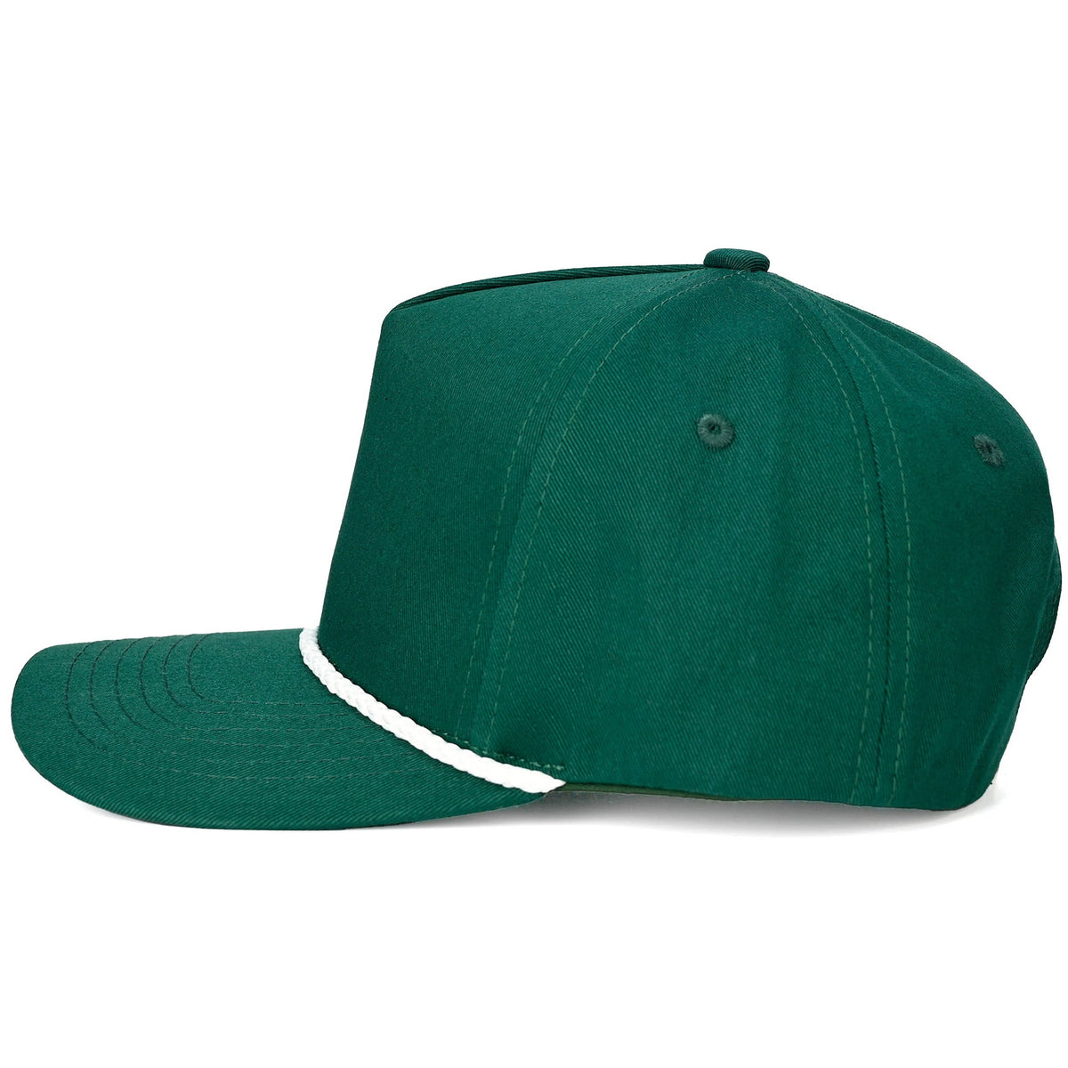 C.C Solid with Rope Point Plain Trucker Cap