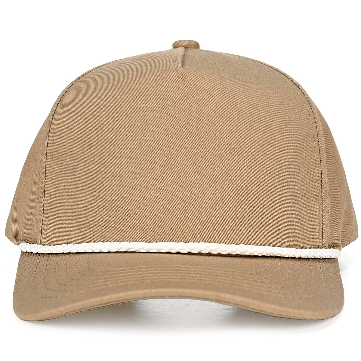 C.C Solid with Rope Point Plain Trucker Cap
