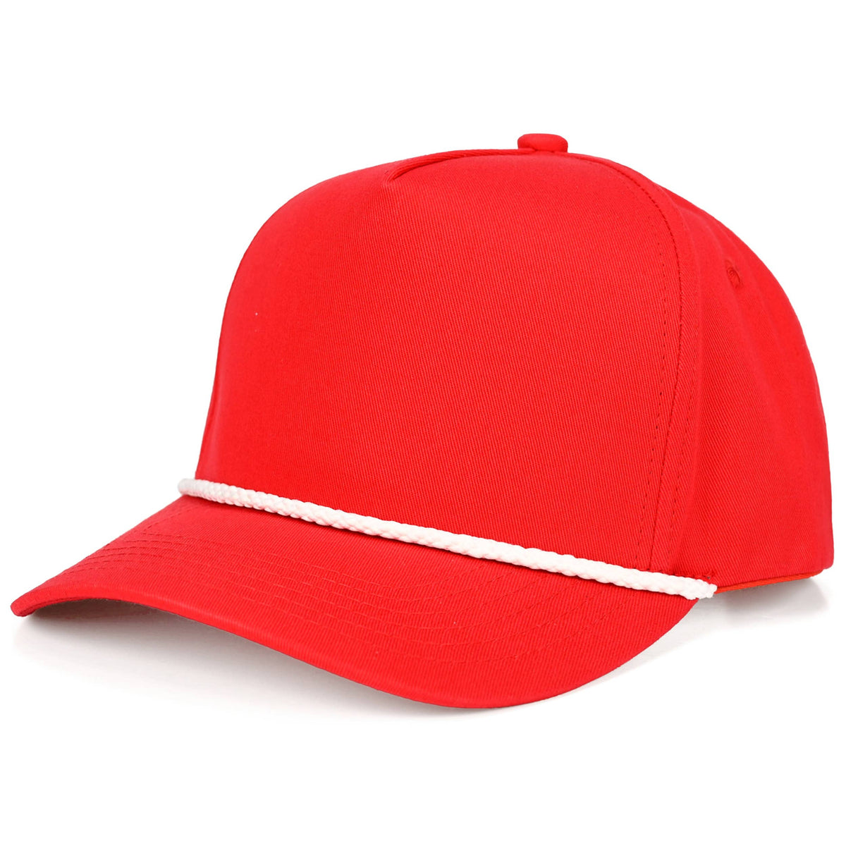 C.C Solid with Rope Point Plain Trucker Cap