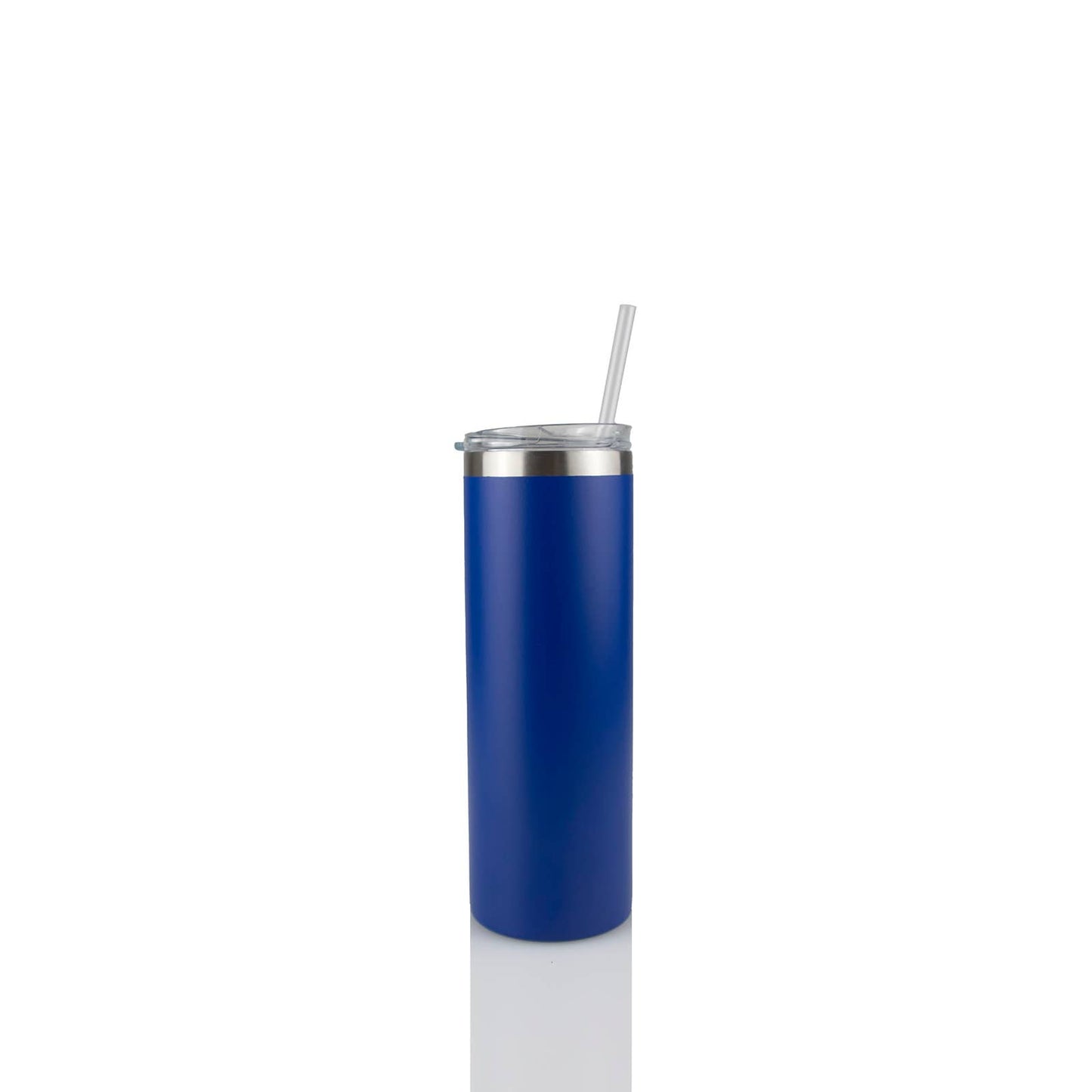 20oz POWDER COATED SKINNY TUMBLER One Side Personalized