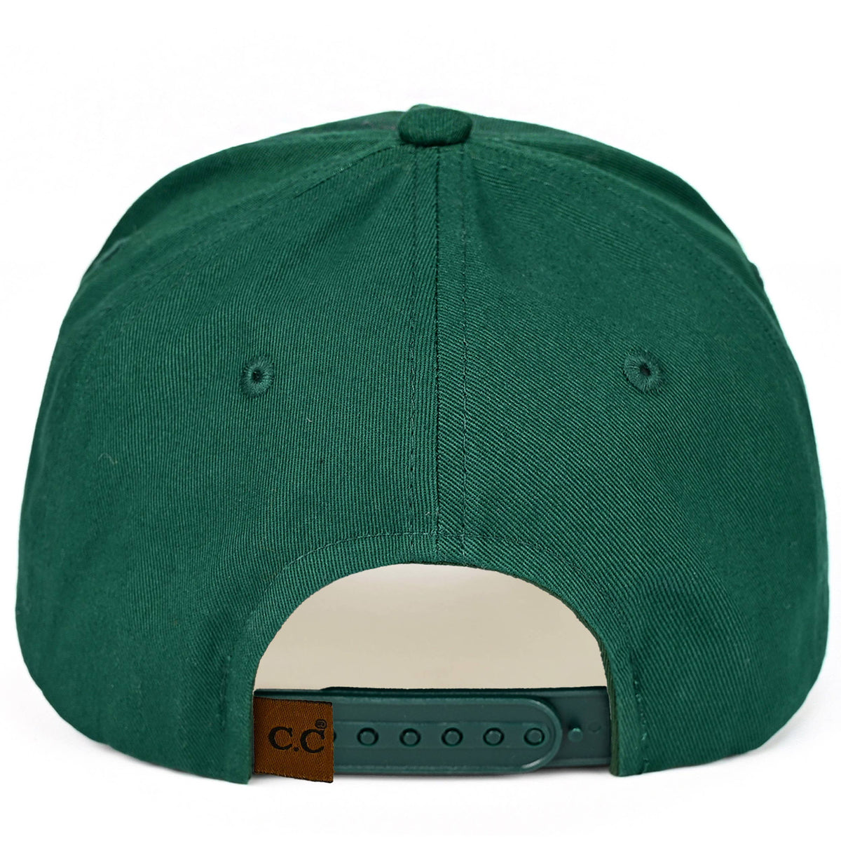 C.C Solid with Rope Point Plain Trucker Cap
