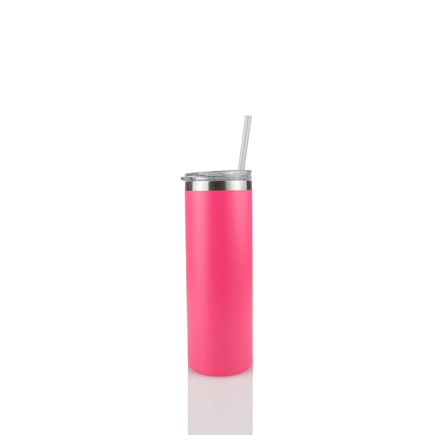 20oz POWDER COATED SKINNY TUMBLER One Side Personalized