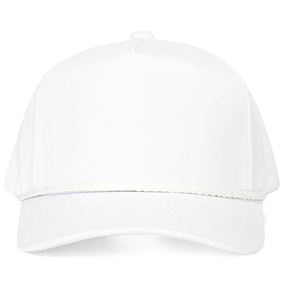 C.C Solid with Rope Point Plain Trucker Cap