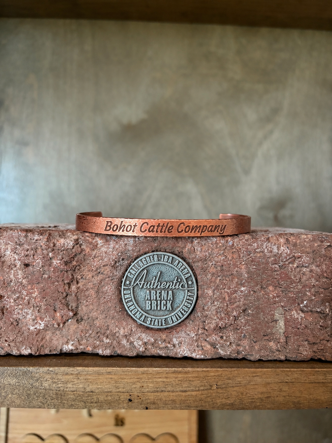 12.5mm Polished Solid Copper Cuff Bracelet