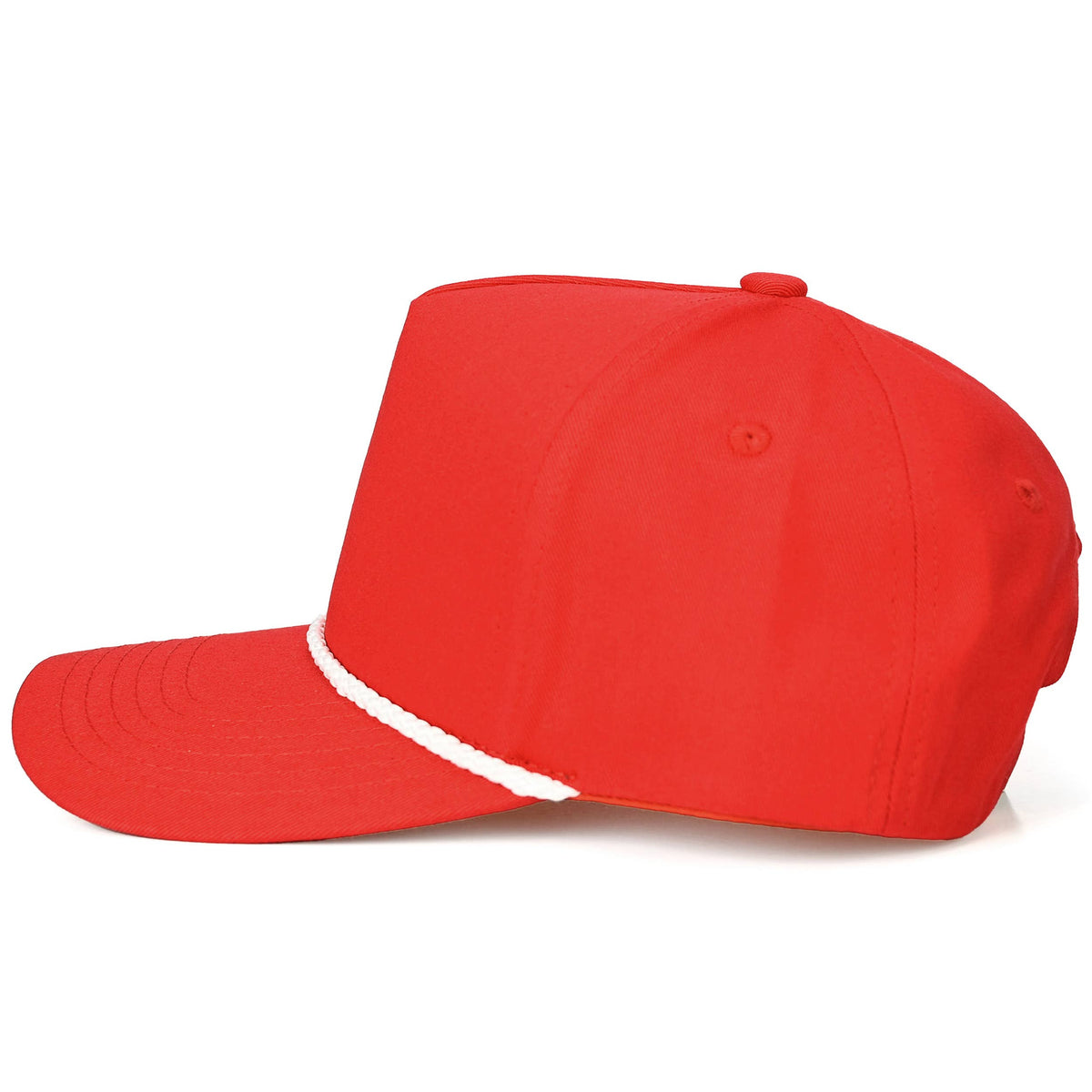 C.C Solid with Rope Point Plain Trucker Cap