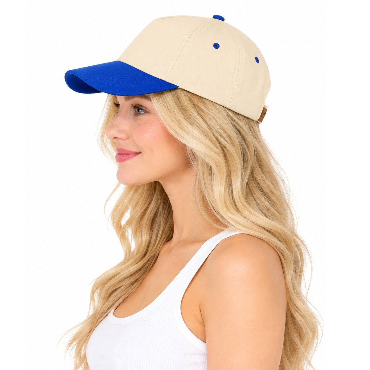 C.C Two Tone Canvas Trucker Hat Baseball Cap
